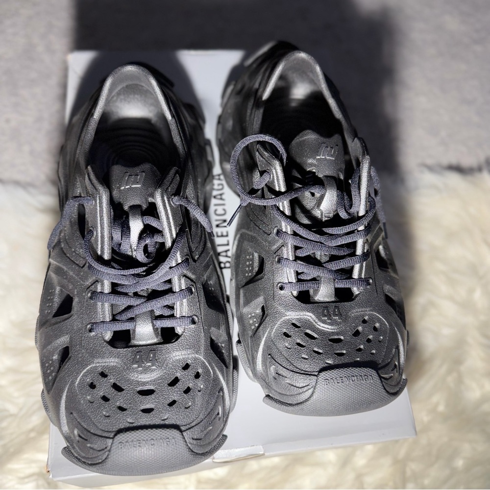 Balenciaga Charcoal Athletic Shoes